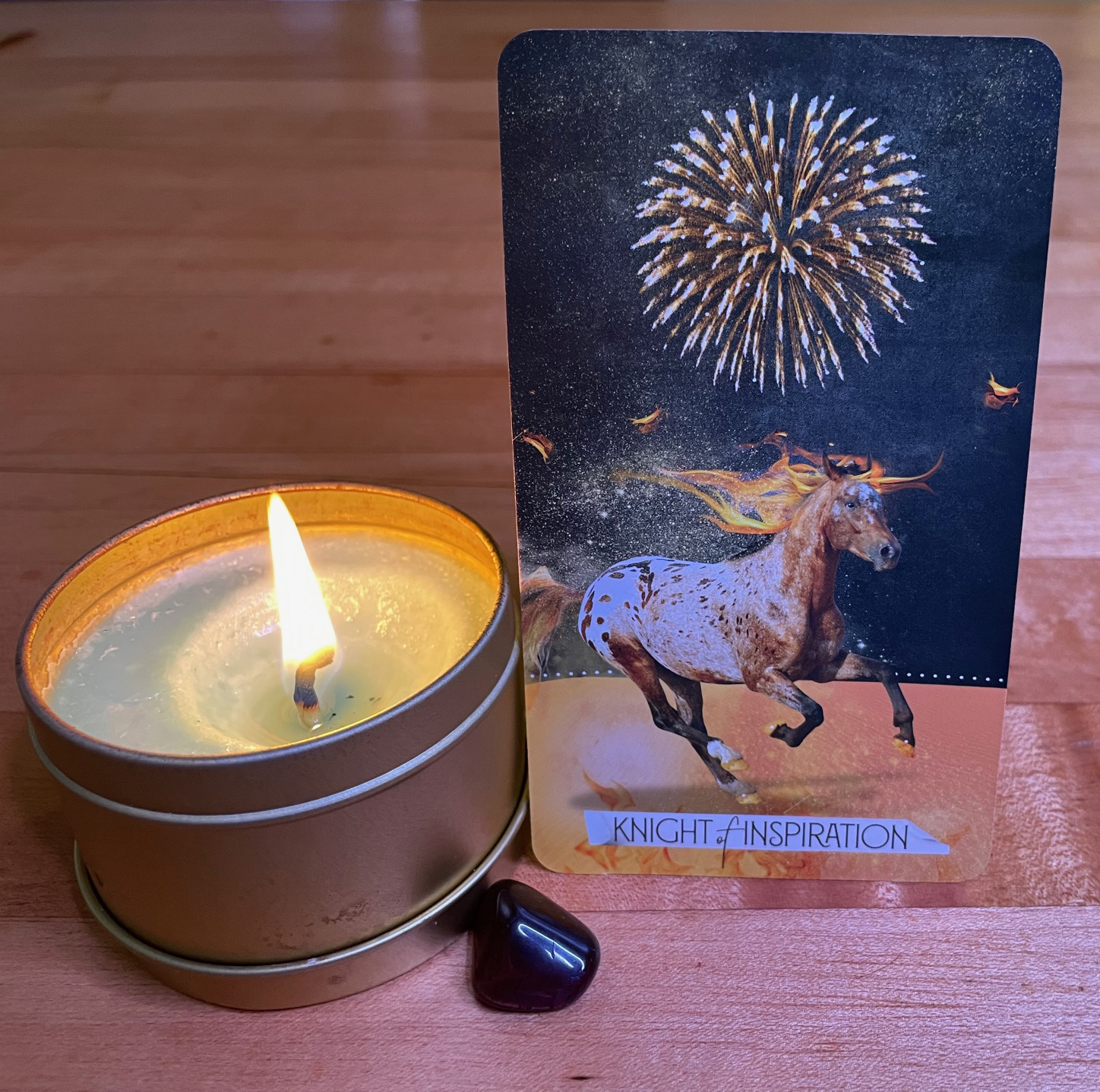 Knight of Inspiration. Muse Tarot by Chis-Anne